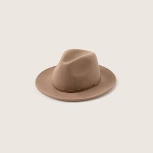 Will + Bear William Brown | Crushable Travel Hat in Oak Size M